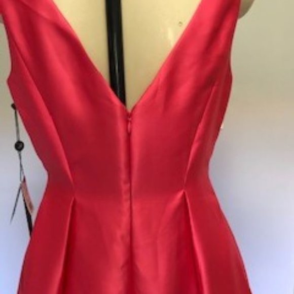 Adrianna Papell Red High Low Dress - Picture 8 of 8